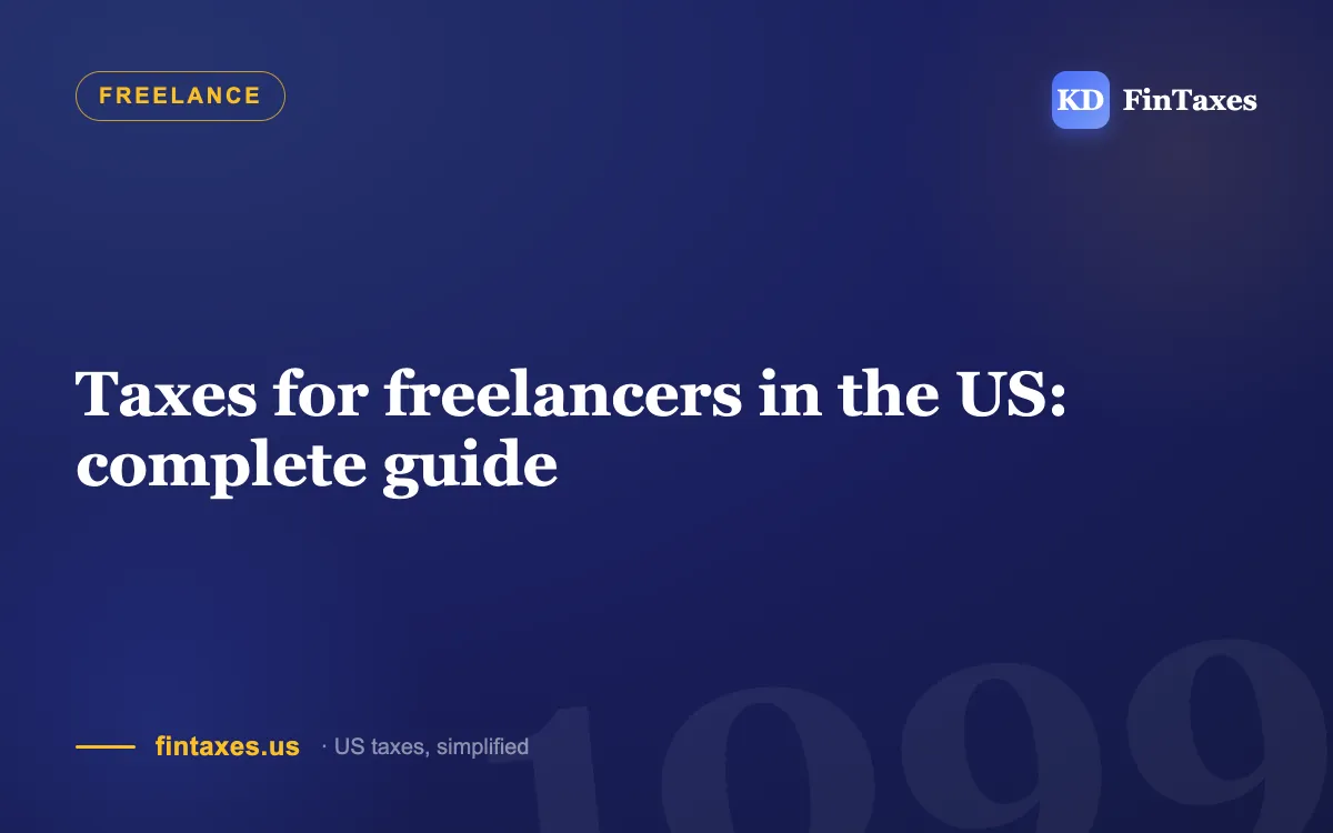 Taxes for freelancers in the US: complete guide