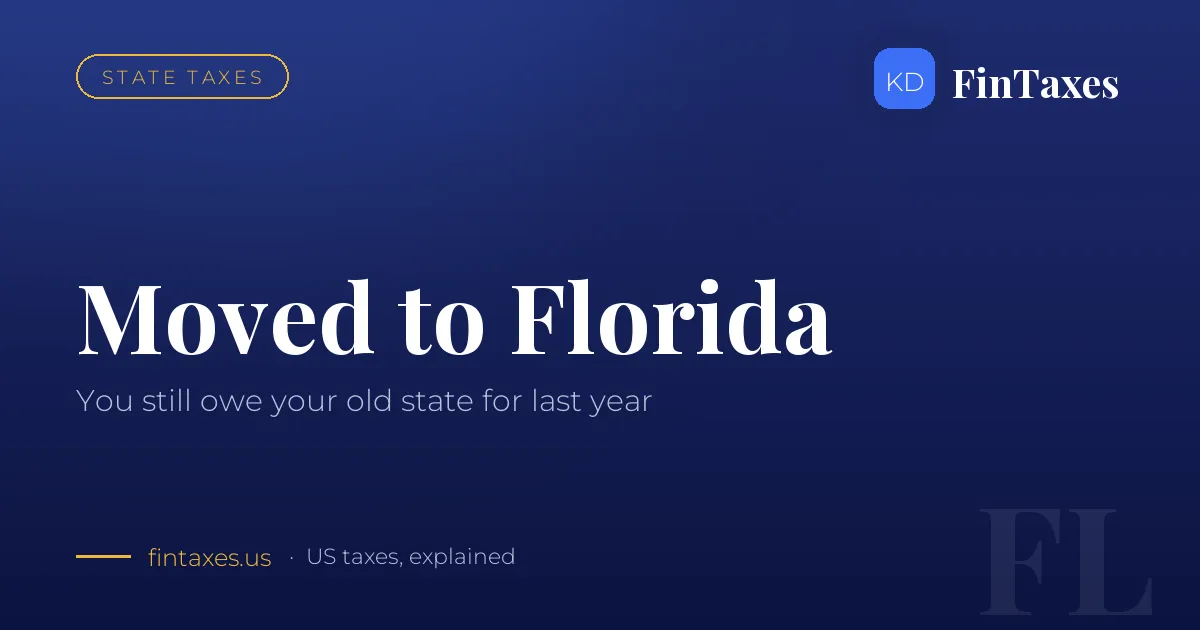 You Moved to Florida — and You Still Owe Your Old State