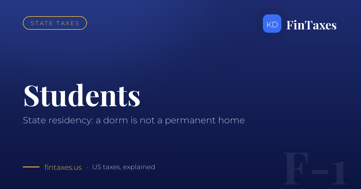 Students and State Residency: Why a Dorm Room Is Not a Permanent Place of Abode