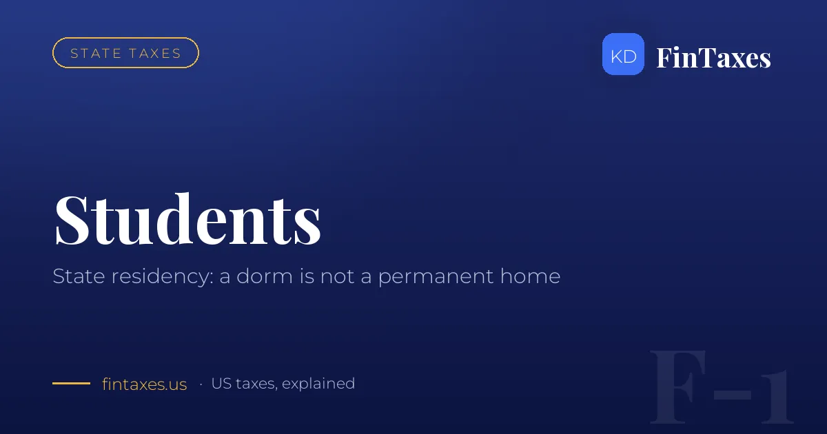 Students and State Residency: Why a Dorm Room Is Not a Permanent Place of Abode